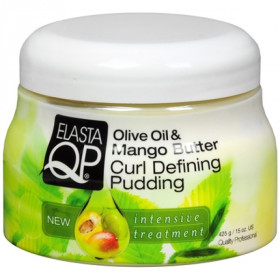 Elasta QP Olive Oil & Mango Butter Curl Defining Pudding 15oz Elasta QP Olive Oil & Mango Butter Curl Defining Pudding 15oz